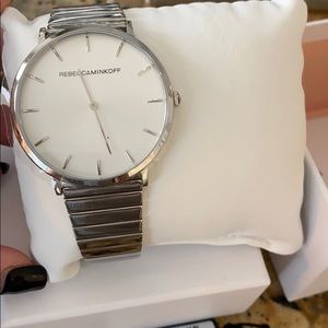 Silver Rebecca Minkoff watch